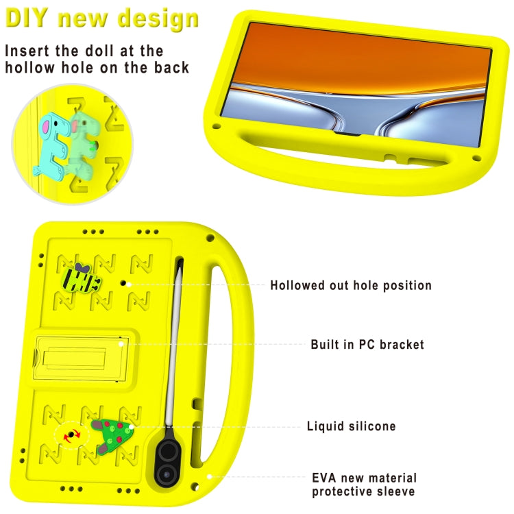 For Honor Pad X8 Pro 11.5 Cartoon Sparrow EVA Shockproof Tablet Case(Yellow) - free shipping - PMC TechLife - Order now!