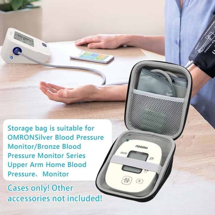 For Omron / Yuyue Portable Electronic Blood Pressure Device Storage Protective Bag, Specification:Without Mesh Bag - free shipping - PMC TechLife - Order now!