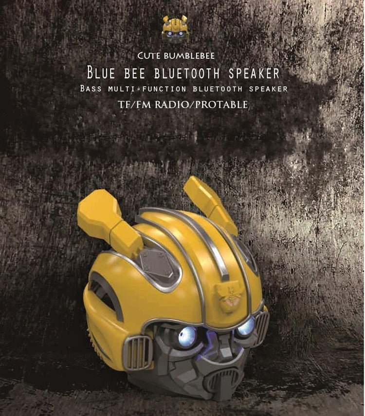 Bumblebee Cartoon Bluetooth 5.0 Speaker, Support TF Card & FM - Desktop Speaker by PMC Jewellery | Online Shopping South Africa | PMC Jewellery | Buy Now Pay Later Mobicred