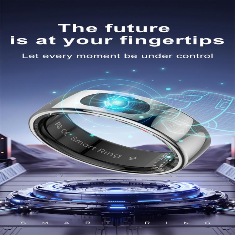 R08 SIZE 8 Smart Ring, Support Heart Rate / Blood Oxygen / Sleep / Multiple Sports Modes(Silver) - free shipping - PMC TechLife - Order now!