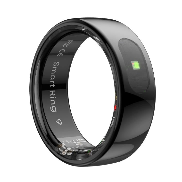 R08 SIZE 9 Smart Ring, Support Heart Rate / Blood Oxygen / Sleep / Multiple Sports Modes(Black) - free shipping - PMC TechLife - Order now!