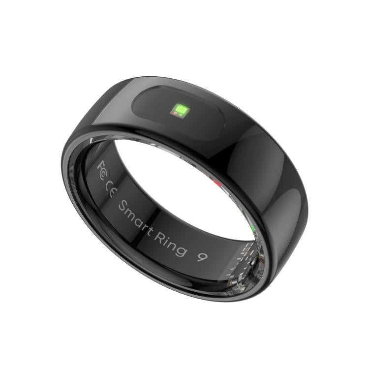 R08 SIZE 9 Smart Ring, Support Heart Rate / Blood Oxygen / Sleep / Multiple Sports Modes(Black) - free shipping - PMC TechLife - Order now!