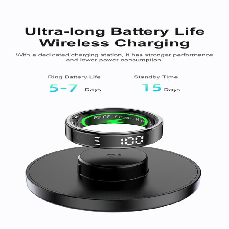 R11 SIZE 13 Smart Ring, Support Heart Rate / Blood Oxygen / Sleep / Multiple Sports Modes(Rose Gold) - free shipping - PMC TechLife - Order now!