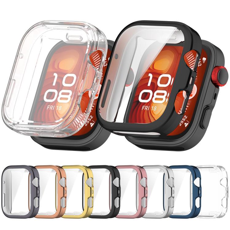 For Huawei Watch Fit 4 Electroplated TPU Full Coverage Watch Protective Case(Midnight Blue) - free shipping - PMC TechLife - Order now!