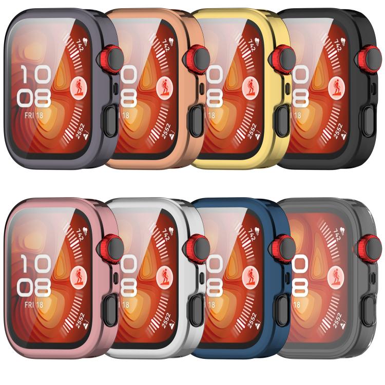 For Huawei Watch Fit 4 Electroplated TPU Full Coverage Watch Protective Case(Midnight Blue) - free shipping - PMC TechLife - Order now!
