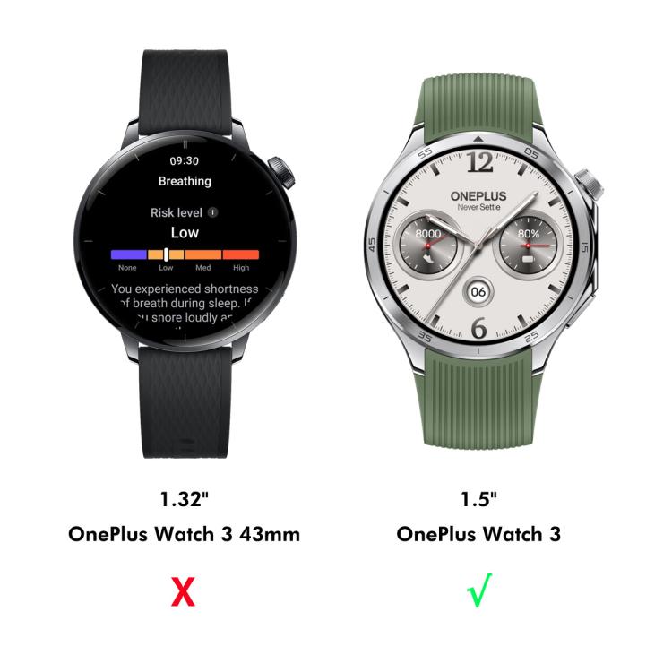 For OnePlus Watch 3 46mm 2pcs ENKAY 3D Full Coverage Soft PC Edge PMMA HD Screen Protector Film - free shipping - PMC TechLife - Order now!