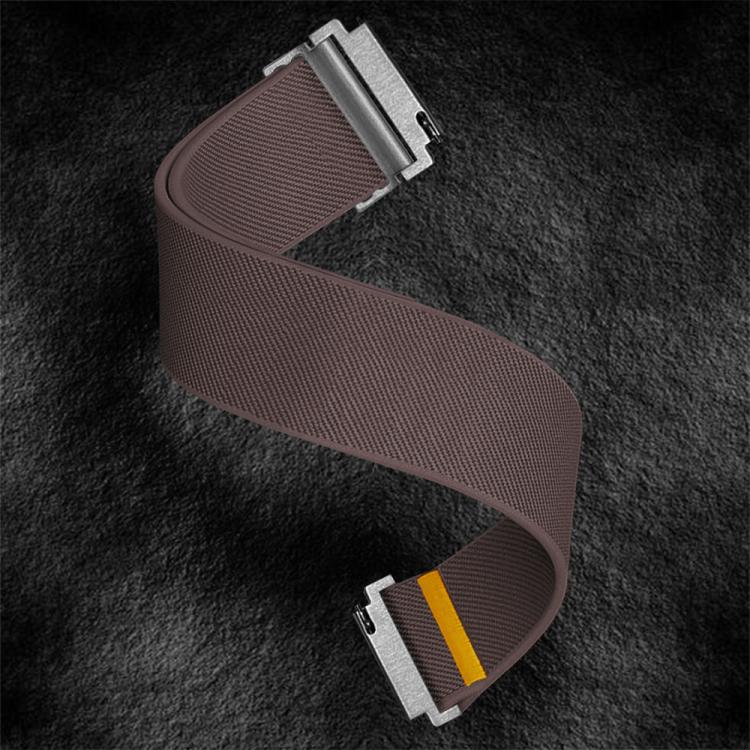 20mm Adjustable Single Loop Elastic Nylon Watch Band(Smokey Purple) - free shipping - PMC TechLife - Order now!