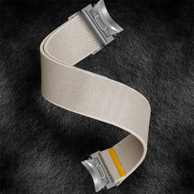 For Samsung Galaxy Watch FE / 7 / 6 / 5 / 4 Adjustable Single Loop Elastic Nylon Watch Band(Starlight) - free shipping - PMC TechLife - Order now!