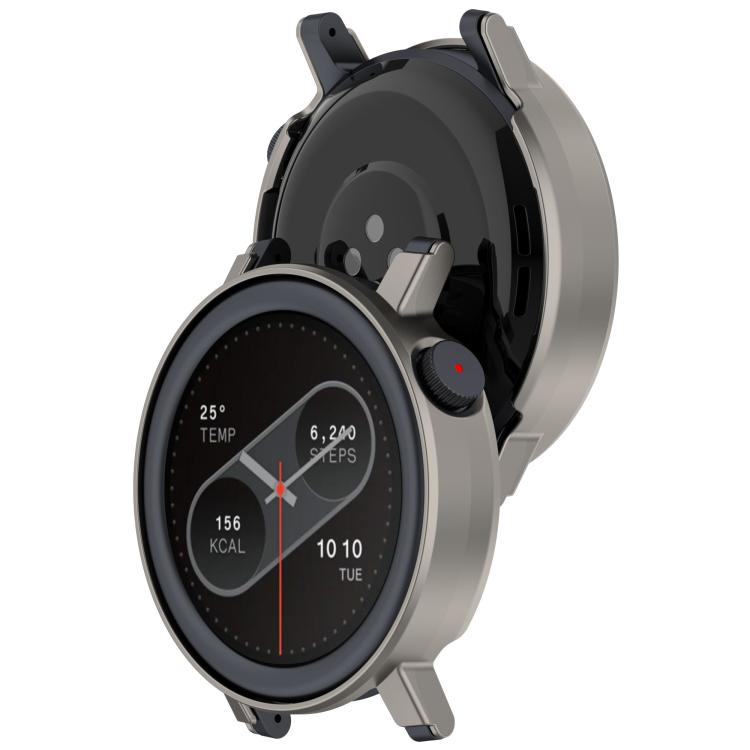 For CMF Watch 3 Pro Half Coverage Hollowed PC Watch Protective Cover(Titanium Steel Color) - free shipping - PMC TechLife - Order now!