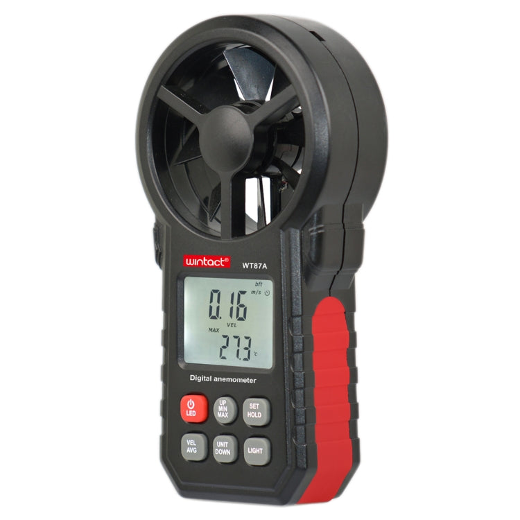 WINTACT WT87A Portable Anemometer Thermometer Wind Speed Gauge Meter - Tachometers & Anemometer by Wintact | Online Shopping South Africa | PMC Jewellery | Buy Now Pay Later Mobicred