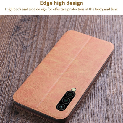 MOFI Crazy Horse Texture Horizontal Flip Protective Leather Case for Xiaomi Mi CC9(Brown) - Xiaomi Cases by MOFI | Online Shopping South Africa | PMC Jewellery