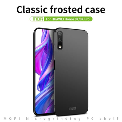 MOFI Frosted PC Ultra-thin Hard Case for Huawei Honor 9X / Honor 9X Pro(Blue) - Honor Cases by MOFI | Online Shopping South Africa | PMC Jewellery
