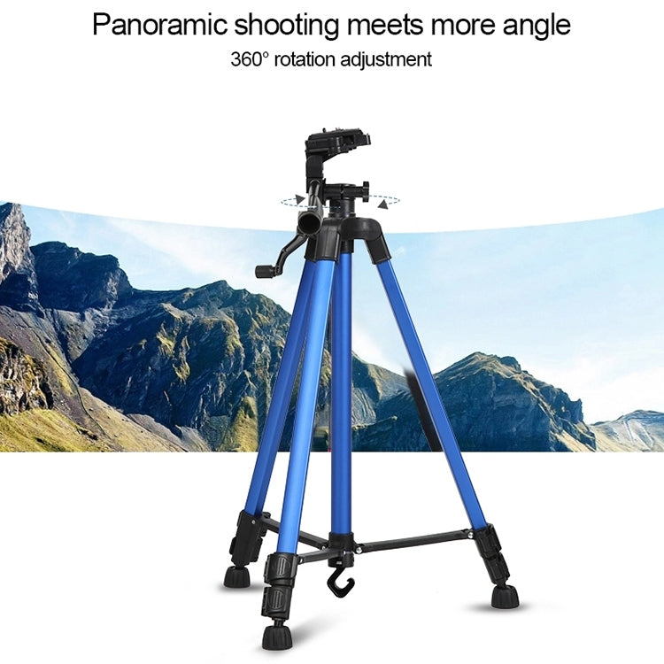Portable Phone Live Selfie 3366 Tripod Stand DV SLR Camera Self-timer Full Light Bracket(Gold) - Tripods by PMC TechLife | Online Shopping South Africa | PMC TechLife | Buy Now Pay Later Mobicred