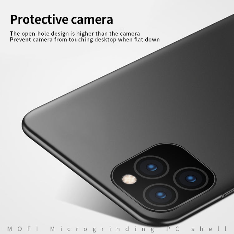 For iPhone 11 Pro MOFI Frosted PC Ultra-thin Hard Case (Black) - iPhone 11 Pro Cases by MOFI | Online Shopping South Africa | PMC TechLife | Buy Now Pay Later Mobicred