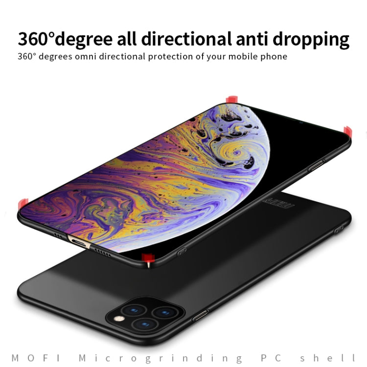 For iPhone 11 Pro MOFI Frosted PC Ultra-thin Hard Case (Black) - iPhone 11 Pro Cases by MOFI | Online Shopping South Africa | PMC TechLife | Buy Now Pay Later Mobicred