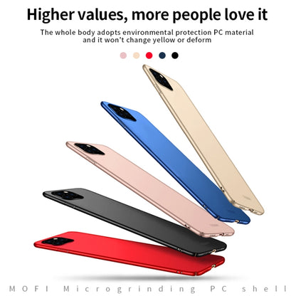 For iPhone 11 Pro MOFI Frosted PC Ultra-thin Hard Case (Blue) - iPhone 11 Pro Cases by MOFI | Online Shopping South Africa | PMC Jewellery