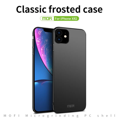 For iPhone 11 MOFI Frosted PC Ultra-thin Hard Case (Blue) - iPhone 11 Cases by MOFI | Online Shopping South Africa | PMC Jewellery