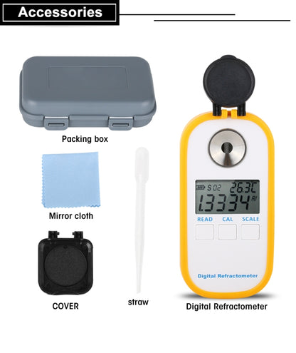 DR503 Animal Clinical Refractometer Veterinary Human Serum Protein Piss Urine Refractometer Pet Dog Cat Specific Gravity Tester - Digital Refractometer by PMC Jewellery | Online Shopping South Africa | PMC Jewellery | Buy Now Pay Later Mobicred