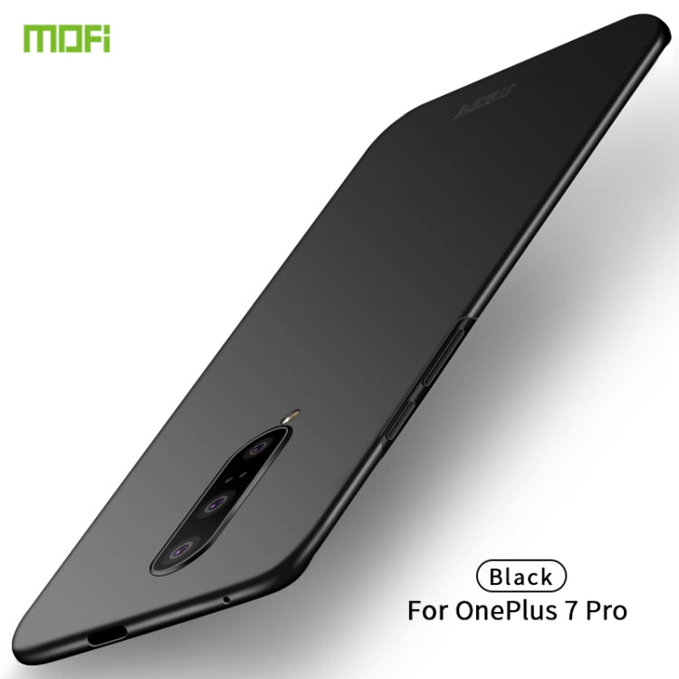 For Oneplus7 Pro MOFI Frosted PC Ultra-thin Hard Case(Black) - OnePlus Cases by MOFI | Online Shopping South Africa | PMC Jewellery