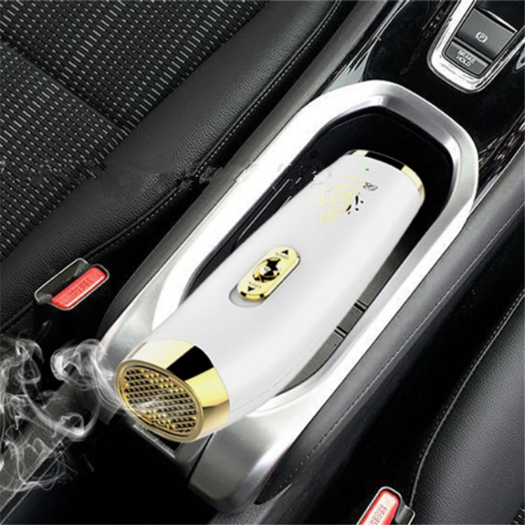 Car Handheld Electronic USB Aromatherapy Machine Aromatherapy Incense Burner(White) - free shipping - PMC TechLife - Order now!