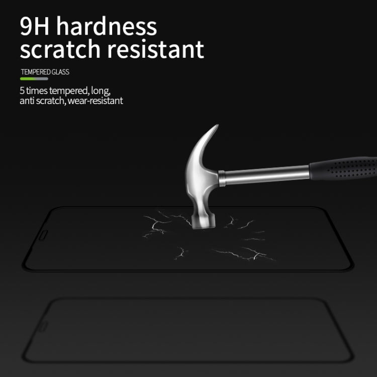 For iPhone 11 Pro Max MOFI 9H 3D Explosion-proof Curved Screen Tempered Glass Film(Black) - iPhone 11 Pro Max Tempered Glass by MOFI | Online Shopping South Africa | PMC TechLife | Buy Now Pay Later Mobicred