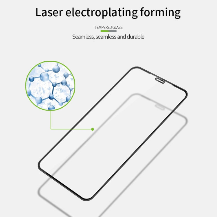For iPhone 11 Pro Max MOFI 9H 3D Explosion-proof Curved Screen Tempered Glass Film(Black) - iPhone 11 Pro Max Tempered Glass by MOFI | Online Shopping South Africa | PMC TechLife | Buy Now Pay Later Mobicred