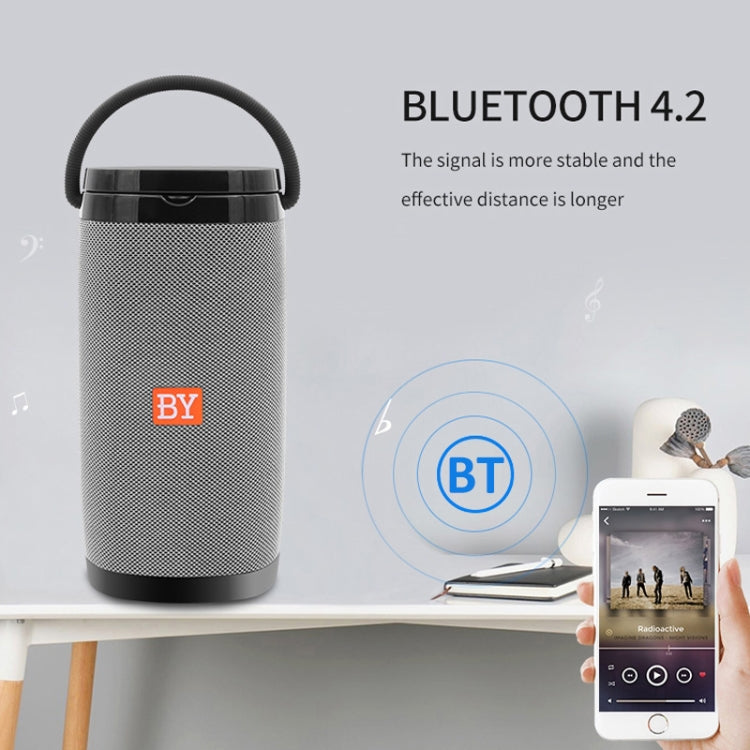 NBY 6650 Portable Multi-function Bluetooth Speaker 3D Surround Stereo Sound, Support Wireless Charging(Red) - free shipping - PMC Jewellery - Order now!