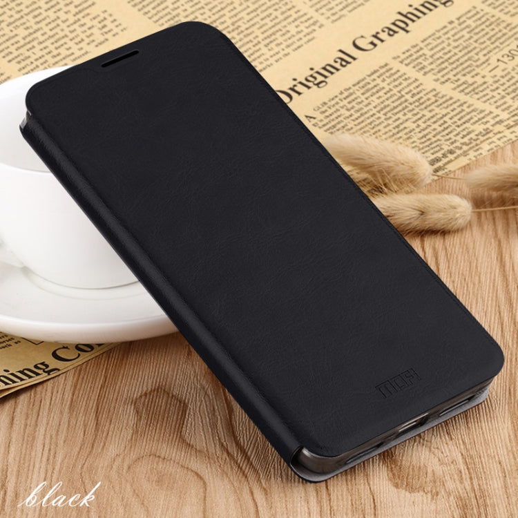 For Xiaomi  Mi 9 Pro MOFI Rui Series Classical Leather Flip Leather Case With Bracket Embedded Steel Plate All-inclusive(Black) - Xiaomi Cases by MOFI | Online Shopping South Africa | PMC Jewellery