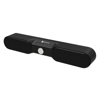 New Rixing NR4017 Portable 10W Stereo Surround Soundbar Bluetooth Speaker with Microphone(Black) - Desktop Speaker by NewRixing | Online Shopping South Africa | PMC Jewellery | Buy Now Pay Later Mobicred