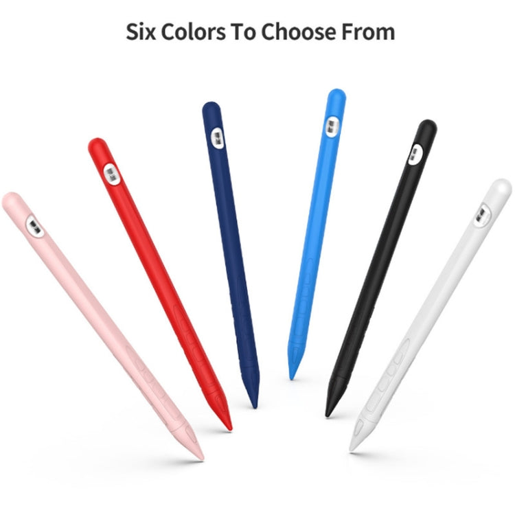 Suitable For Apple Pencil1 Generation StylusTouch Pen Silicone Protective Cover Pen Cap(Black) - free shipping - PMC Jewellery - Order now!