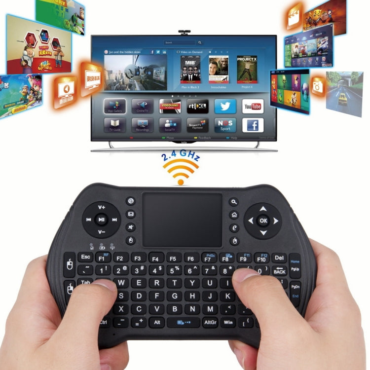 MT10 Fly Air Mouse 2.4GHz Mini Wireless Keyboard Multifunction Keyboard Fly Air Mouse - free shipping - PMC Jewellery - Order now!