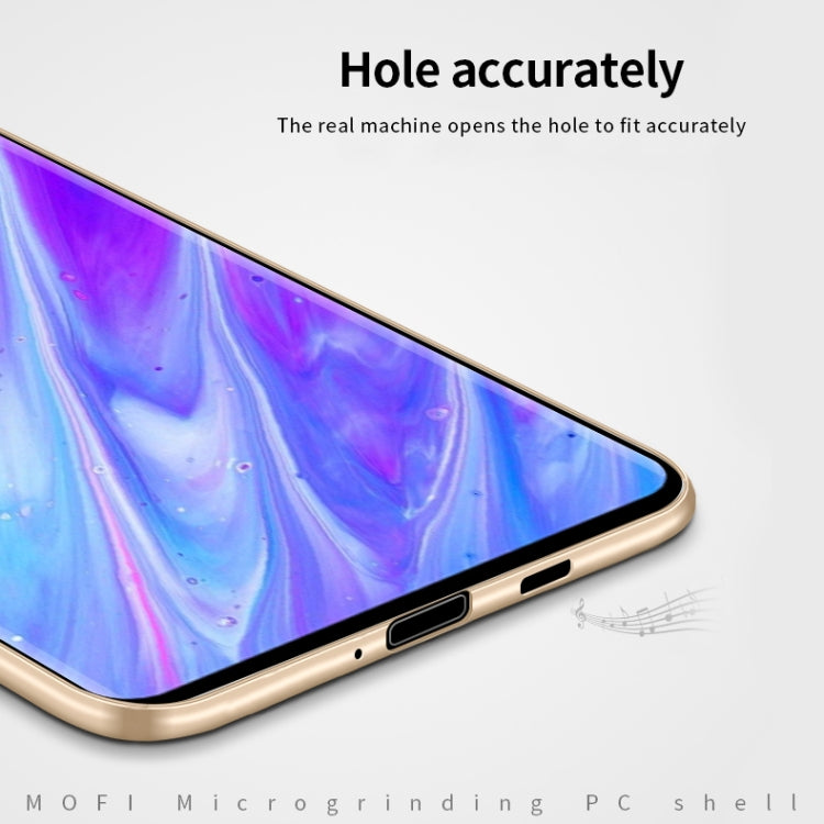 For Galaxy S20+  MOFI Frosted PC Ultra-thin Hard Case(Gold) - Galaxy Phone Cases by MOFI | Online Shopping South Africa | PMC TechLife