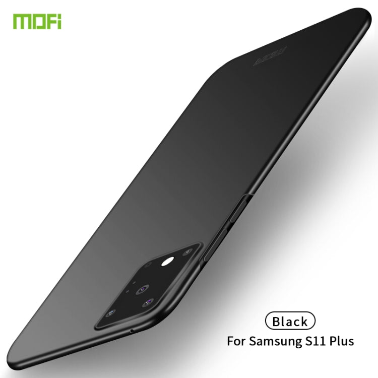 For Galaxy S20 Ultra MOFI Frosted PC Ultra-thin Hard Case(Black) - Galaxy Phone Cases by MOFI | Online Shopping South Africa | PMC TechLife