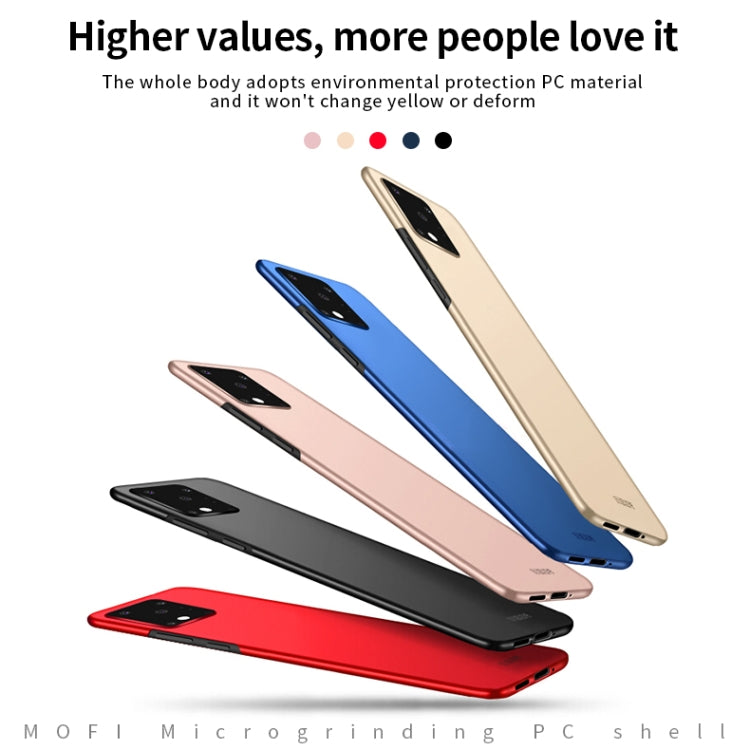 For Galaxy S20 Ultra MOFI Frosted PC Ultra-thin Hard Case(Black) - Galaxy Phone Cases by MOFI | Online Shopping South Africa | PMC TechLife