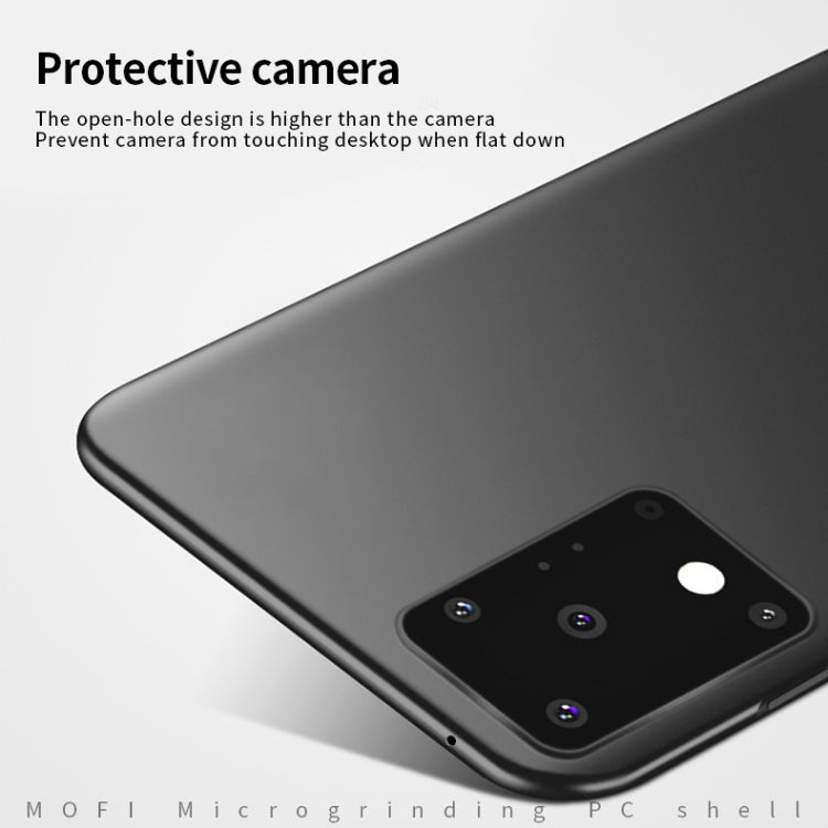 For Galaxy S20 Ultra MOFI Frosted PC Ultra-thin Hard Case(Black) - Galaxy Phone Cases by MOFI | Online Shopping South Africa | PMC TechLife