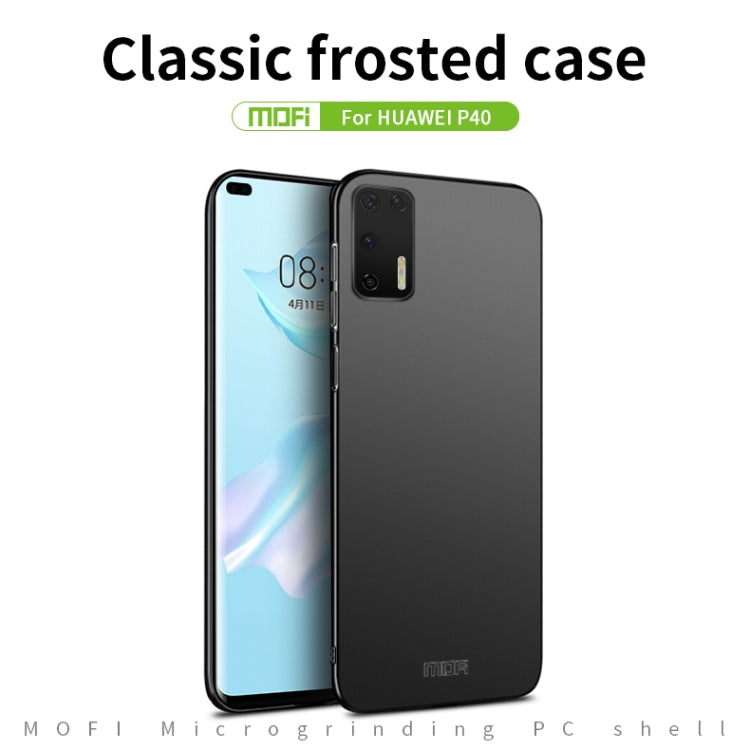For Huawei P40 MOFI Frosted PC Ultra-thin Hard Case(Rose Gold) - Huawei Cases by MOFI | Online Shopping South Africa | PMC TechLife