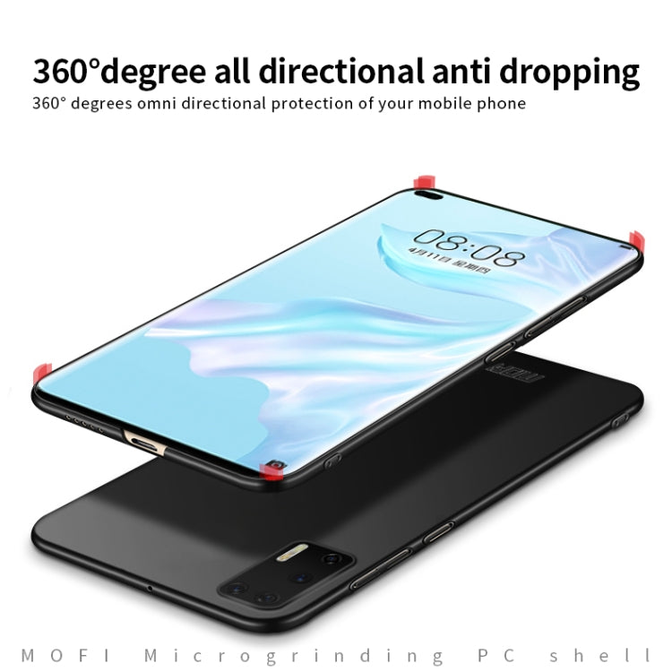 For Huawei P40 MOFI Frosted PC Ultra-thin Hard Case(Rose Gold) - Huawei Cases by MOFI | Online Shopping South Africa | PMC TechLife