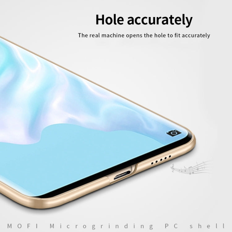 For Huawei P40 MOFI Frosted PC Ultra-thin Hard Case(Rose Gold) - Huawei Cases by MOFI | Online Shopping South Africa | PMC TechLife