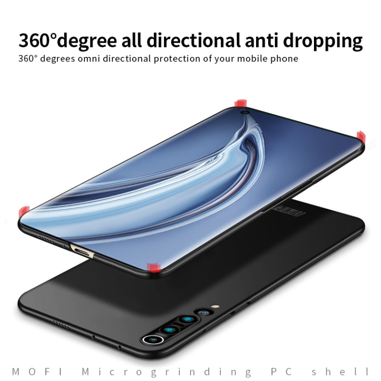 For Xiaomi Mi 10 Pro MOFI Frosted PC Ultra-thin Hard Case(Black) - Xiaomi Cases by MOFI | Online Shopping South Africa | PMC TechLife | Buy Now Pay Later Mobicred