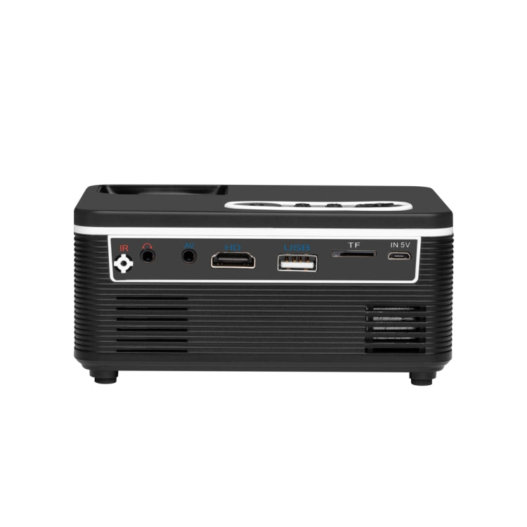 S361 80 lumens 320 x 240 Pixel Portable Mini Projector, Support 1080P, UK Plug(Black) - LED Projector by PMC Jewellery | Online Shopping South Africa | PMC Jewellery | Buy Now Pay Later Mobicred