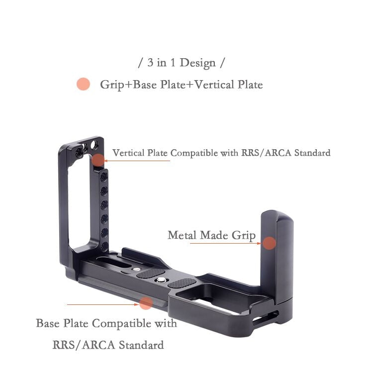 Vertical Shoot Quick Release L Plate Bracket Base Holder for FUJIFILM X Pro 3 - free shipping - PMC TechLife - Order now!