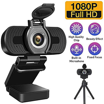 Full HD 1080P Web Camera With Noise Cancellation Microphone Skype Streaming Live Camera for Computer Android TV - HD Camera by PMC Jewellery | Online Shopping South Africa | PMC Jewellery | Buy Now Pay Later Mobicred