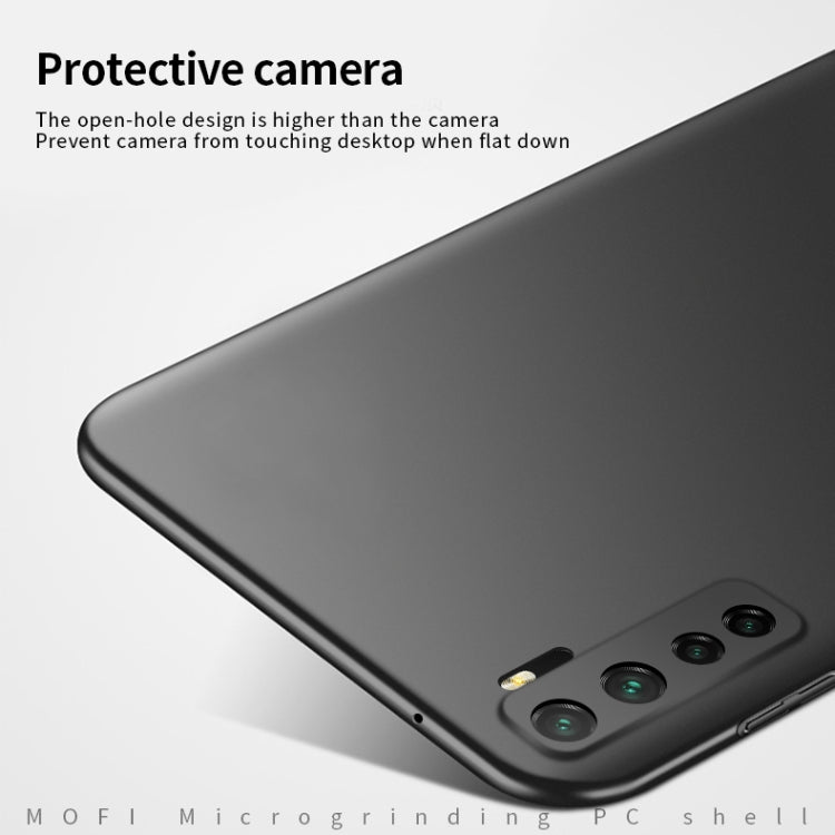 For Huawei Nova 7 SE MOFI Frosted PC Ultra-thin Hard Case(Gold) - Huawei Cases by MOFI | Online Shopping South Africa | PMC TechLife | Buy Now Pay Later Mobicred