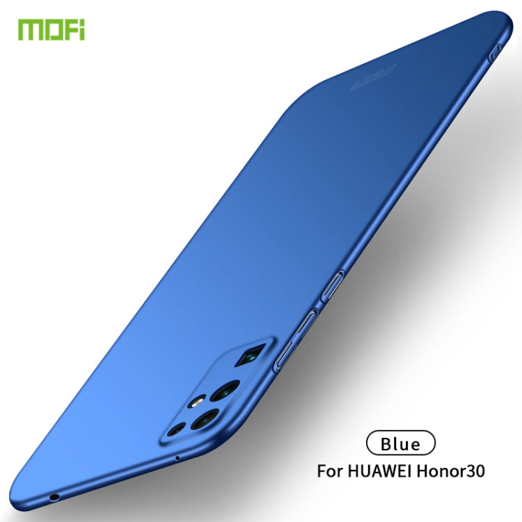 For Huawei Honor 30 MOFI Frosted PC Ultra-thin Hard Case(Blue) - Honor Cases by MOFI | Online Shopping South Africa | PMC TechLife | Buy Now Pay Later Mobicred