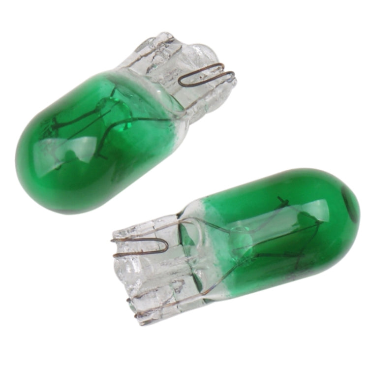 5 PCS T10 12V 5W Car Instrument Light Reading Light(Green) - Instrument Lights by PMC TechLife | Online Shopping South Africa | PMC TechLife | Buy Now Pay Later Mobicred