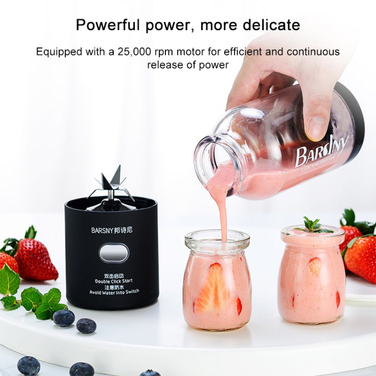Multifunctional Juicer Rotatory Extractor Cup Portable USB Charge Juicer Blender with 6 Blades(Blue) - free shipping - PMC TechLife - Order now!