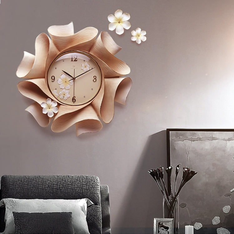 Creative Wall Clock Pure Hand-painted Wall Clock(Gold) - Wall Clock by PMc TechLife | Online Shopping South Africa | PMc TechLife | Buy Now Pay Later Mobicred