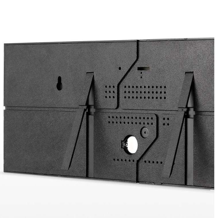 Wall Sticker LED Wall Clock Decorative Clock Creative Acrylic Mirror Clock US Plug, Style:Remote Version Sealed Box(Green Font) - Wall Clock by PMc TechLife | Online Shopping South Africa | PMc TechLife | Buy Now Pay Later Mobicred