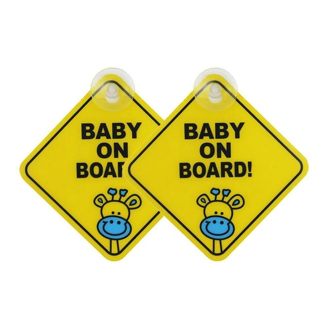 20 PCS Car Sticker BABY ON BOARD Warning Safty Sign Vinyl Decal Style 1 - Decorative Sticker by PMC Jewellery | Online Shopping South Africa | PMC Jewellery | Buy Now Pay Later Mobicred