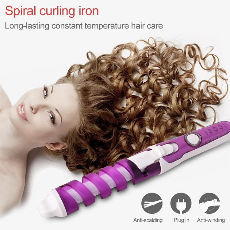 Hair Styling Tool Hair Curler Roller Spiral Curling Iron(Blue) - free shipping - PMC TechLife - Order now!